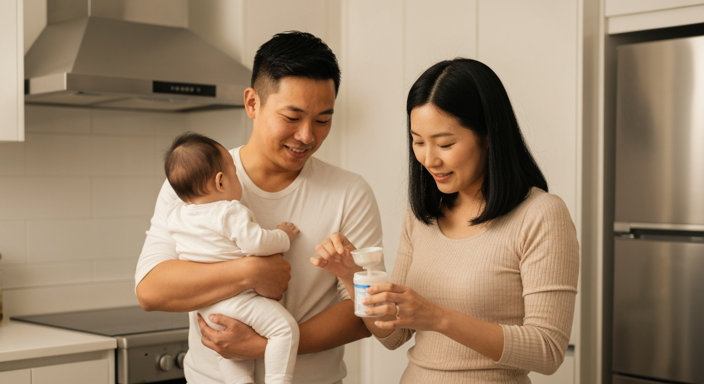 สิ่งที่พ่อแม่ควรรู้เกี่ยวกับนมผสม